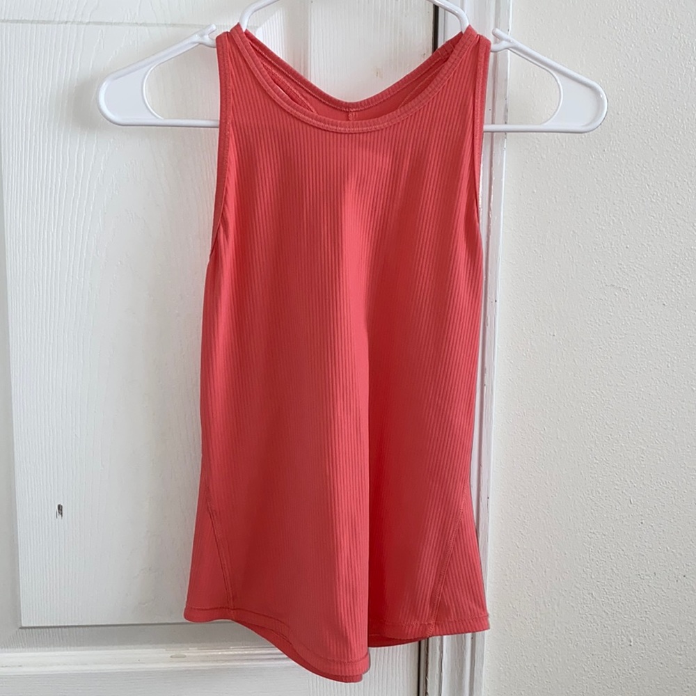 Lululemon Base Pace Coral Tank